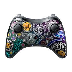 WIUPC-MEHNDIG Nintendo Wii U Pro Controller Skin - Mehndi Garden -  DecalGirl