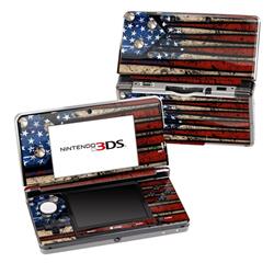 N3DS-OLDGLORY Nintendo 3DS Skin - Old Glory -  DecalGirl