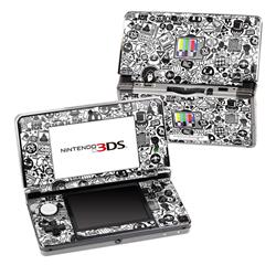 N3DS-TVKILLS Nintendo 3DS Skin - TV Kills Everything -  DecalGirl