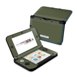 N3DX-SS-OLV Nintendo 3DS XL Skin - Solid State Olive Drab -  DecalGirl