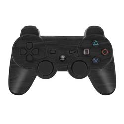 PS3C-BLACKWOOD PS3 Controller Skin - Black Woodgrain -  DecalGirl