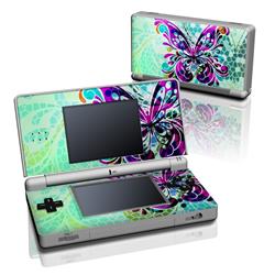 Picture of DecalGirl DSL-BFLYGLASS Nintendo DS Lite Skin - Butterfly Glass