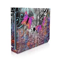 Picture of DecalGirl WII-BWALL Nintendo Wii Skin - Butterfly Wall