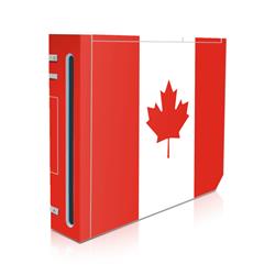 Picture of DecalGirl WII-FLAG-CANADA Nintendo Wii Skin - Canadian Flag