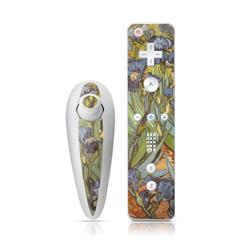 WIINC-VG-IRISES Wii Nunchuk & Remote Skin - Irises -  DecalGirl