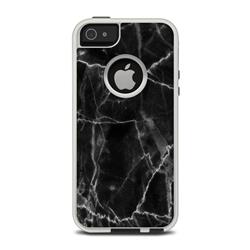Picture of DecalGirl OCI5-BLACK-MARBLE OtterBox Commuter iPhone 5 Case Skin - Black Marble