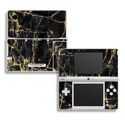 Picture of DecalGirl DSI-BLACKGOLD Nintendo DSi Skin - Black Gold Marble