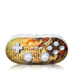Picture of DecalGirl WIICC-DRGNLGND Wii Classic Controller Skin - Dragon Legend