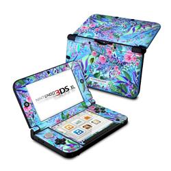 N3DX-LAVFLWR Nintendo 3DS XL Skin - Lavender Flowers -  DecalGirl