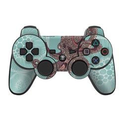 PS3C-OCTOBLOOM PS3 Controller Skin - Octopus Bloom -  DecalGirl