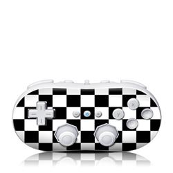 Picture of DecalGirl WIICC-CHECKERS Wii Classic Controller Skin - Checkers