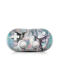 Picture of DecalGirl WIICC-HUMMBRDS Wii Classic Controller Skin - Hummingbirds