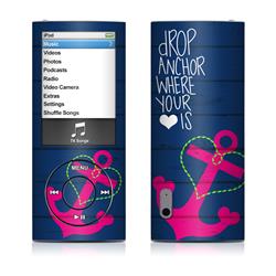 Picture of DecalGirl IPN5-DANCHOR Apple iPod Nano 5G Skin - Drop Anchor