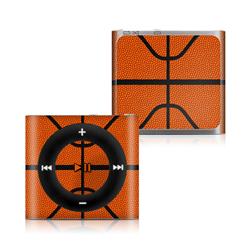 IPS4-BSKTBALL Apple iPod Shuffle 4G Skin - Basketball -  DecalGirl