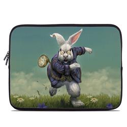 Picture of DecalGirl LSLV-WHTRABBIT Laptop Sleeve - White Rabbit