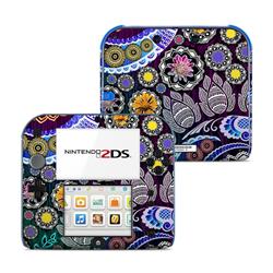 N2DS-MEHNDIG Nintendo 2DS Skin - Mehndi Garden -  DecalGirl