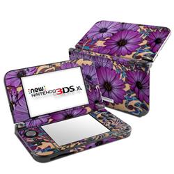 N3D5X-DAISDAM Nintendo New 3DS XL 2015 Skin - Daisy Damask -  DecalGirl