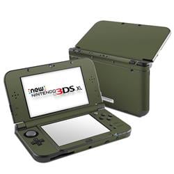 N3D5X-SS-OLV Nintendo New 3DS XL 2015 Skin - Solid State Olive Drab -  DecalGirl