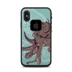 LFAX-OCTOBLOOM Lifeproof iPhone X Fre Case Skin - Octopus Bloom -  DecalGirl