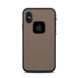 LFAX-SS-FDE Lifeproof iPhone X Fre Case Skin - Solid State Flat Dark Earth -  DecalGirl