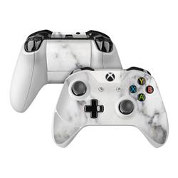 XBOC-WHT-MARBLE Microsoft Xbox One S Controller Skin - White Marble -  DecalGirl