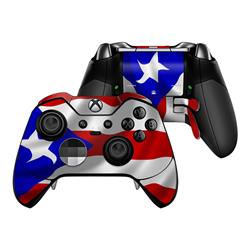 XBOEC-FLAG-PUERTORICO Microsoft Xbox One Elite Controller Skin - Puerto Rican Flag -  DecalGirl