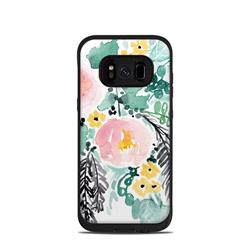 Picture of DecalGirl LFS8-BLUSHEDFLOWERS Lifeproof Galaxy S8 Fre Case Skin - Blushed Flowers