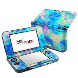 N3DSLL-ELECTRIFY Nintendo 3DS LL Skin - Electrify Ice Blue -  DecalGirl