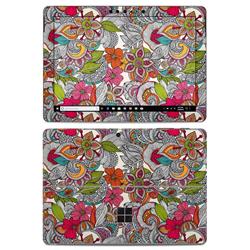 MSSG-DOODLESCLR Microsoft Surface Go Skin - Doodles Color -  DecalGirl