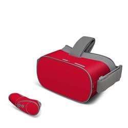 OCGO-SS-RED Oculus Go Skin - Solid State Red -  DecalGirl