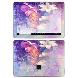 MSSG-SKFLILY Microsoft Surface Go Skin - Sketch Flowers Lily -  DecalGirl