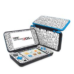 N2DSXL-MOODYCATS Nintendo 2DS XL Skin - Moody Cats -  DecalGirl