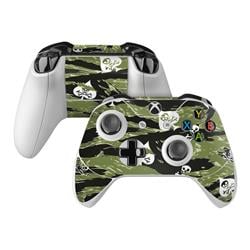 XBOC-SFLT-TSC Microsoft Xbox One S Controller Skin - Soflete Tiger Stripe Camo -  DecalGirl