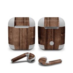 AAP-STAWOOD Apple AirPods Skin - Stained Wood -  DecalGirl