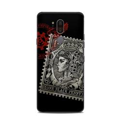 Picture of DecalGirl LG7Q-BLKPEN LG G7 ThinQ Skin - Black Penny
