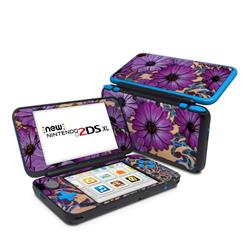 N2DSXL-DAISDAM Nintendo 2DS XL Skin - Daisy Damask -  DecalGirl