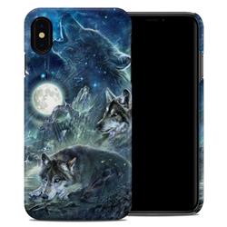 Picture of DecalGirl AIPXSMCC-BARKMOON Apple iPhone XS Max Clip Case - Bark At the Moon