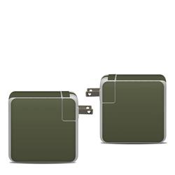 APA87-SS-OLV Apple 87W USB-C Power Adapter Skin - Solid State Olive Drab -  DecalGirl