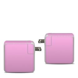 APA87-SS-PNK Apple 87W USB-C Power Adapter Skin - Solid State Pink -  DecalGirl