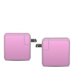 APA61-SS-PNK Apple 61W USB-C Power Adapter Skin - Solid State Pink -  DecalGirl