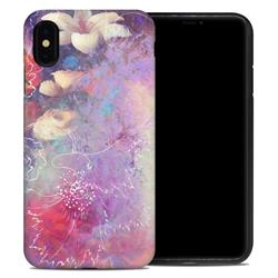 Picture of DecalGirl AIPXSMHC-SKFLILY Apple iPhone XS Max Hybrid Case - Sketch Flowers Lily