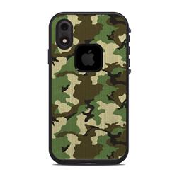 Picture of DecalGirl LFIXR-WCAMO Lifeproof Fre iPhone XR Case Skin - Woodland Camo