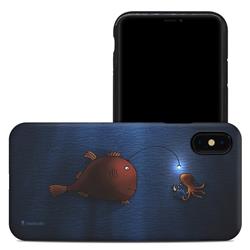 Picture of DecalGirl AIPXSMHC-ANGLERFISH Apple iPhone XS Max Hybrid Case - Angler Fish