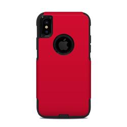 OCXS-SS-RED OtterBox Commuter iPhone X & XS Case Skin - Solid State Red -  DecalGirl