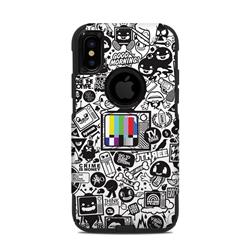 OCXS-TVKILLS OtterBox Commuter iPhone X & XS Case Skin - TV Kills Everything -  DecalGirl