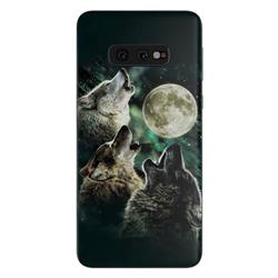 SGS10E-TWOLVES Samsung Galaxy S10e Skin - Three Wolf Moon -  DecalGirl