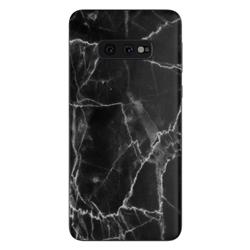 SGS10E-BLACK-MARBLE Samsung Galaxy S10e Skin - Black Marble -  DecalGirl