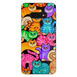 SGS10E-CLRKIT Samsung Galaxy S10e Skin - Colorful Kittens -  DecalGirl