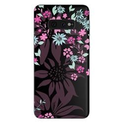 SGS10E-DKFLOWERS Samsung Galaxy S10e Skin - Dark Flowers -  DecalGirl