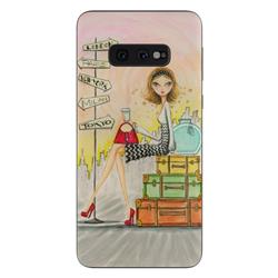 SGS10E-JETSET Samsung Galaxy S10e Skin - The Jet Setter -  DecalGirl